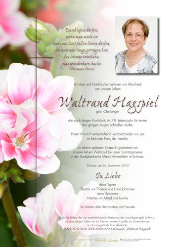 Parte von Waltraud Hagspiel