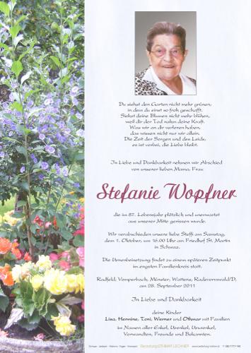 Parte von Stefanie Wopfner