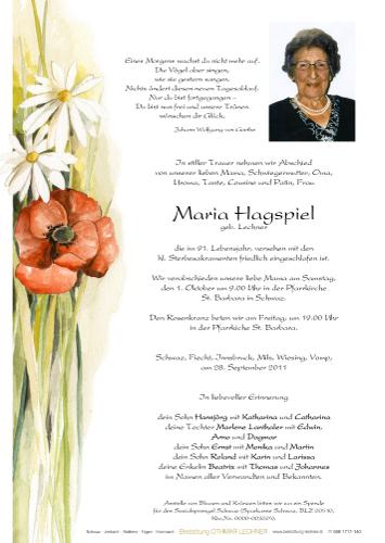 Parte von Maria Hagspiel