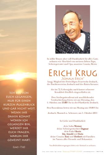 Parte von Erich Krug