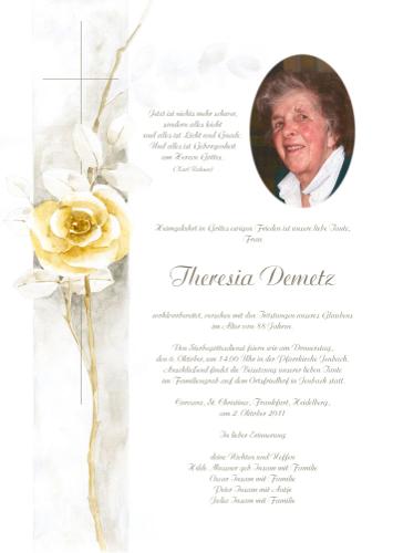 Parte von Theresia Demetz