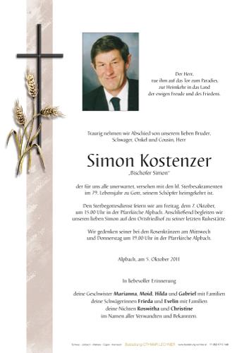 Parte von Simon Kostenzer