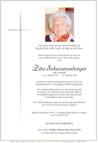 Parte von Zita Schwarzenberger