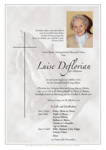 Parte von Aloisia Deflorian