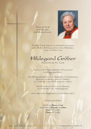 Parte von Hildegard Gröber