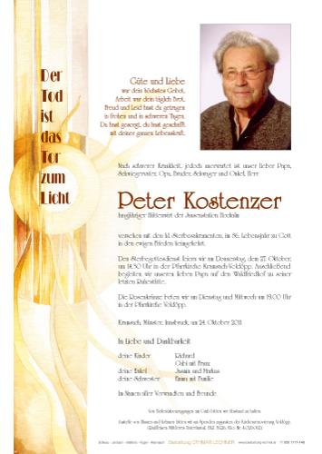 Parte von Peter Kostenzer
