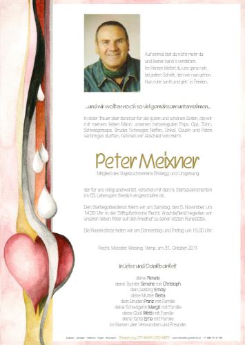 Parte von Peter Meixner