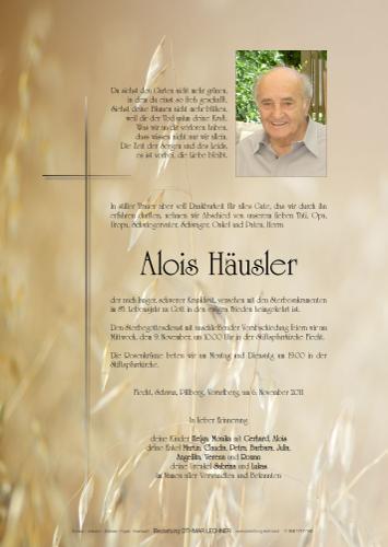 Parte von Alois Häusler