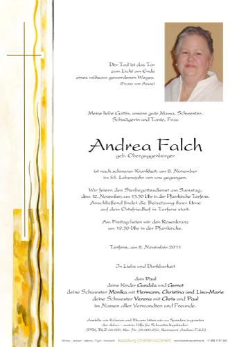 Parte von Andrea Falch