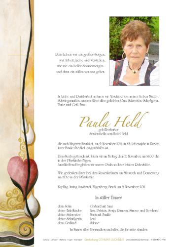 Parte von Paula Held