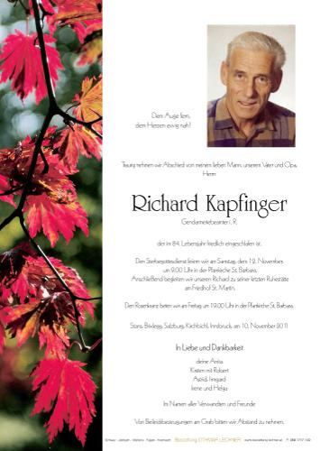 Parte von Richard Kapfinger