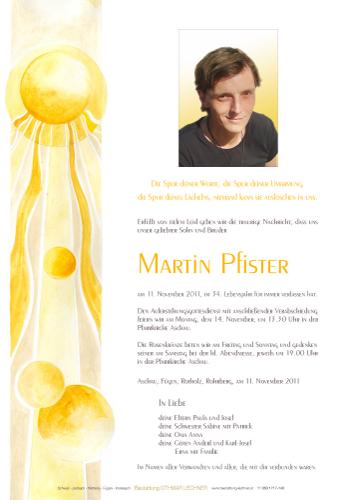 Parte von Martin Pfister