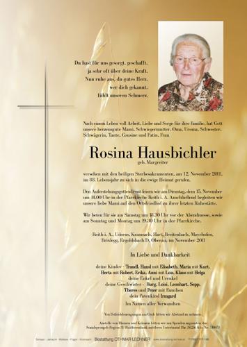 Parte von Rosina Hausbichler