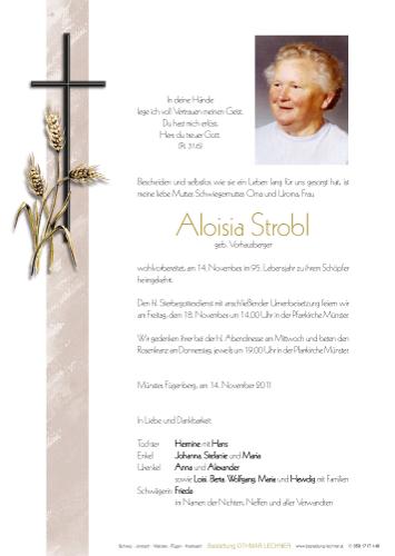 Parte von Aloisia Strobl