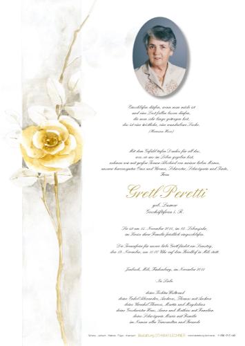 Parte von Margaretha Peretti