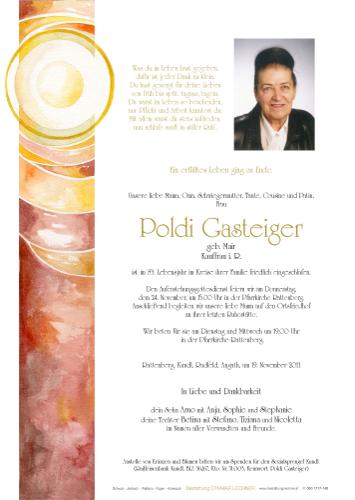 Parte von Leopoldine Gasteiger