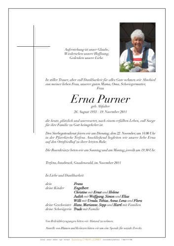 Parte von Erna Purner