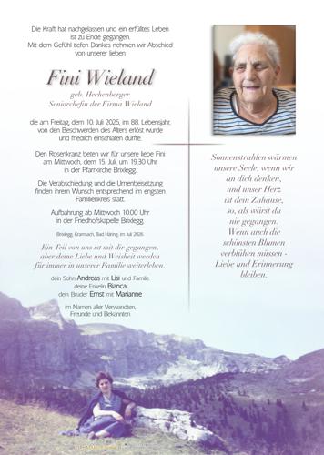 Parte von Fini Wieland