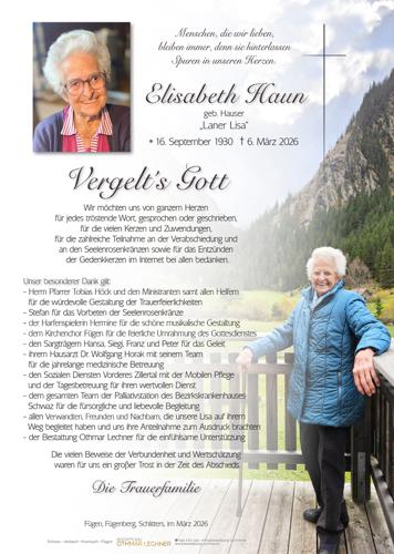 Parte von Elisabeth Haun