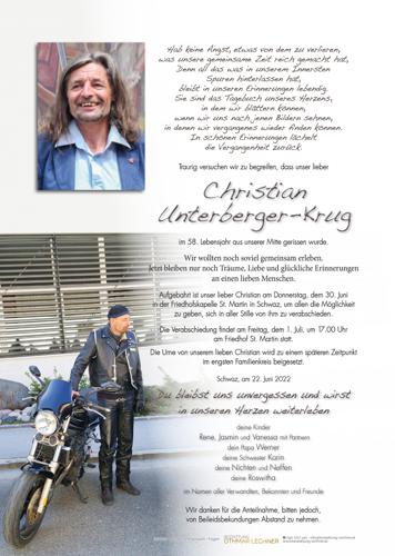 Parte von Christian Unterberger - Krug