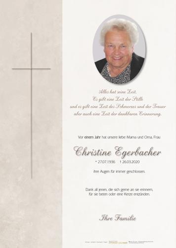 Parte von Christine Egerbacher