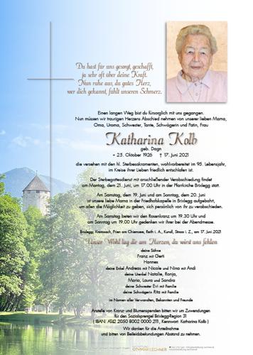 Parte von Katharina Kolb