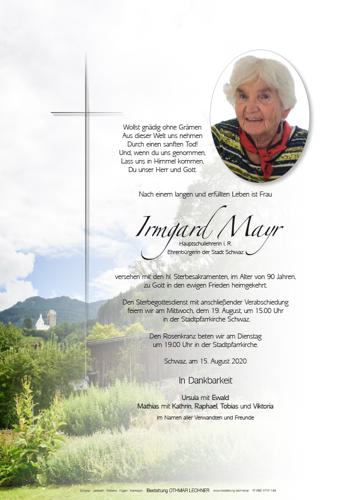 Parte von Irmgard Mayr