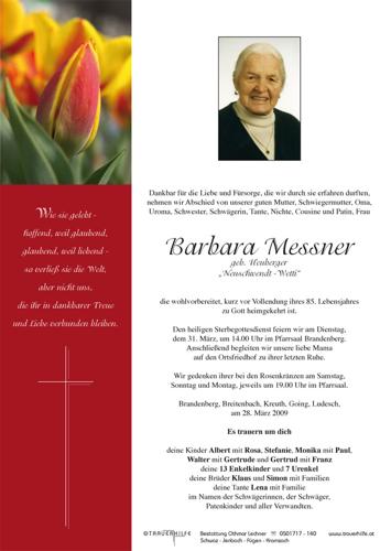 Parte von  Messner Barbara Frau