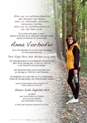 Parte von Anna Vorhofer