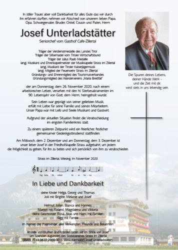 Parte von Josef Unterladstätter