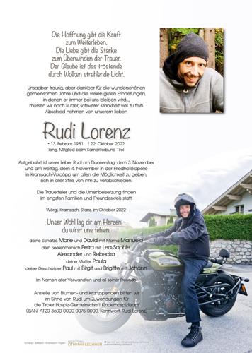 Parte von Rudolf Lorenz