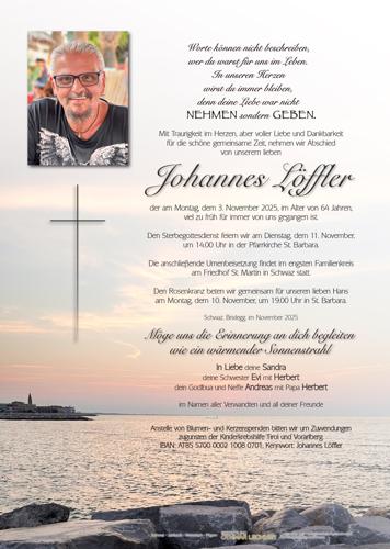 Parte von Johannes Löffler