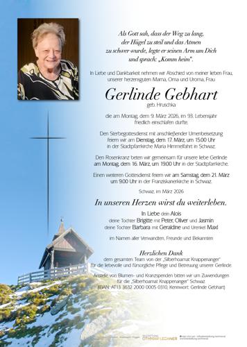 Parte von Gerlinde Gebhart