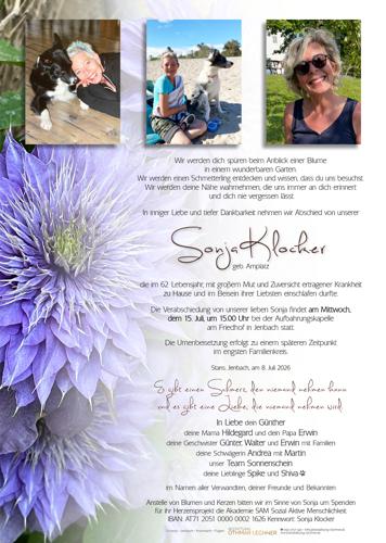 Parte von Sonja Klocker