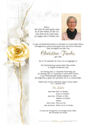 Parte von Christine Fuchs