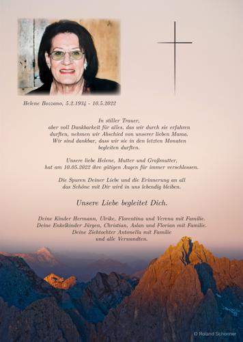 Parte von Helene Bozzano