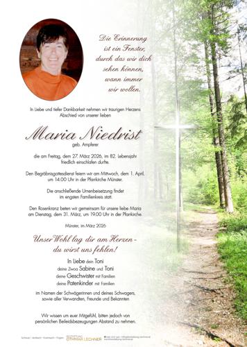 Parte von Maria Niedrist