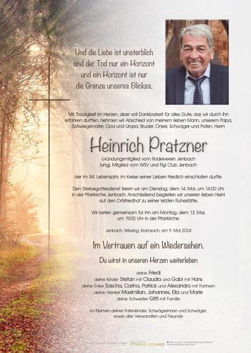 Parte von Heinrich Pratzner