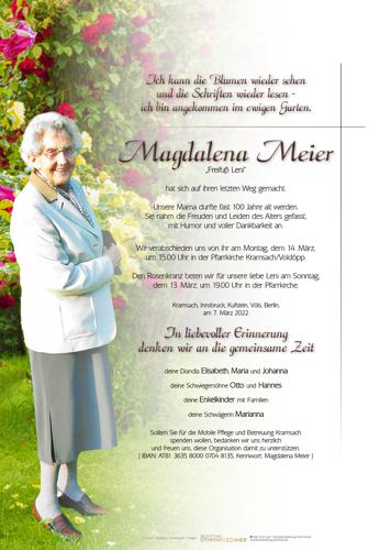 Parte von Magdalena Meier