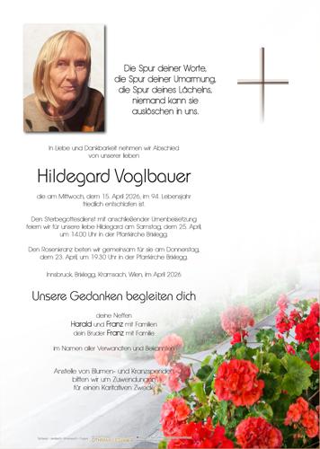Parte von Hildegard Voglbauer