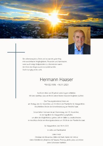 Parte von Hermann Haaser