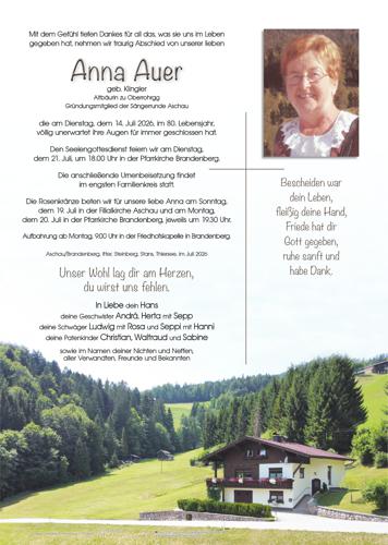 Parte von Anna Auer