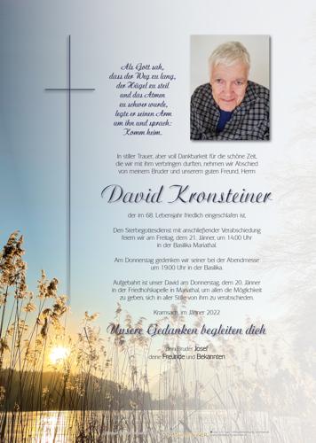 Parte von David Kronsteiner