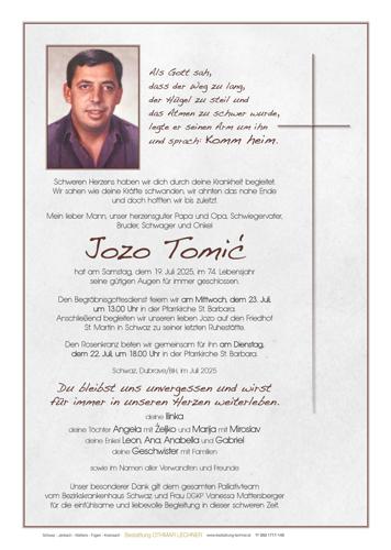 Parte von Jozo Tomic