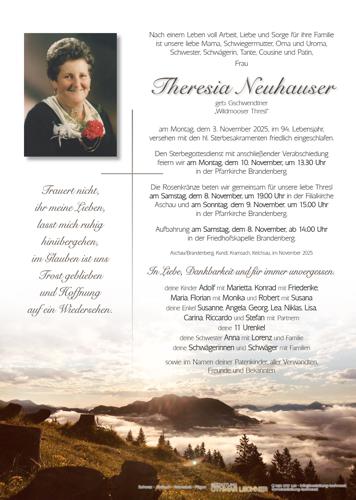 Parte von Theresia Neuhauser