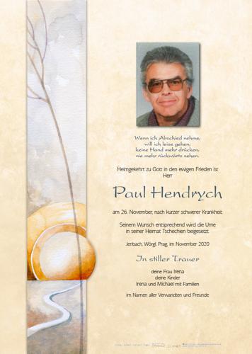 Parte von Paul Hendrych