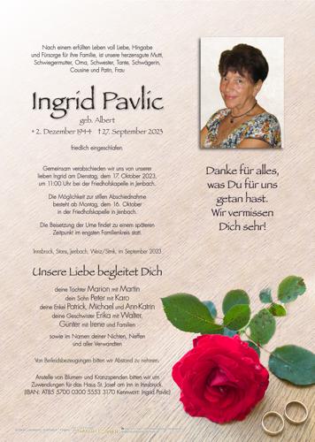 Parte von Ingrid Pavlic