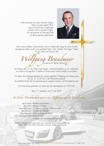 Parte von Wolfgang Brandmayr