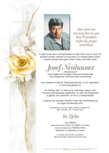 Parte von Josef Neuhauser