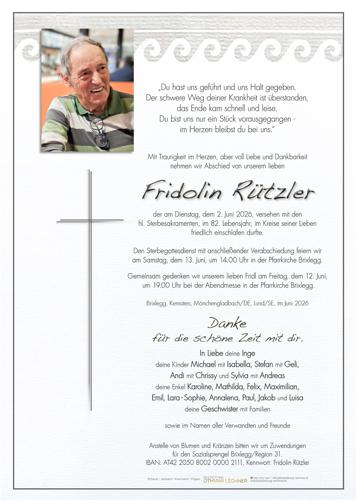 Parte von Fridolin Rützler